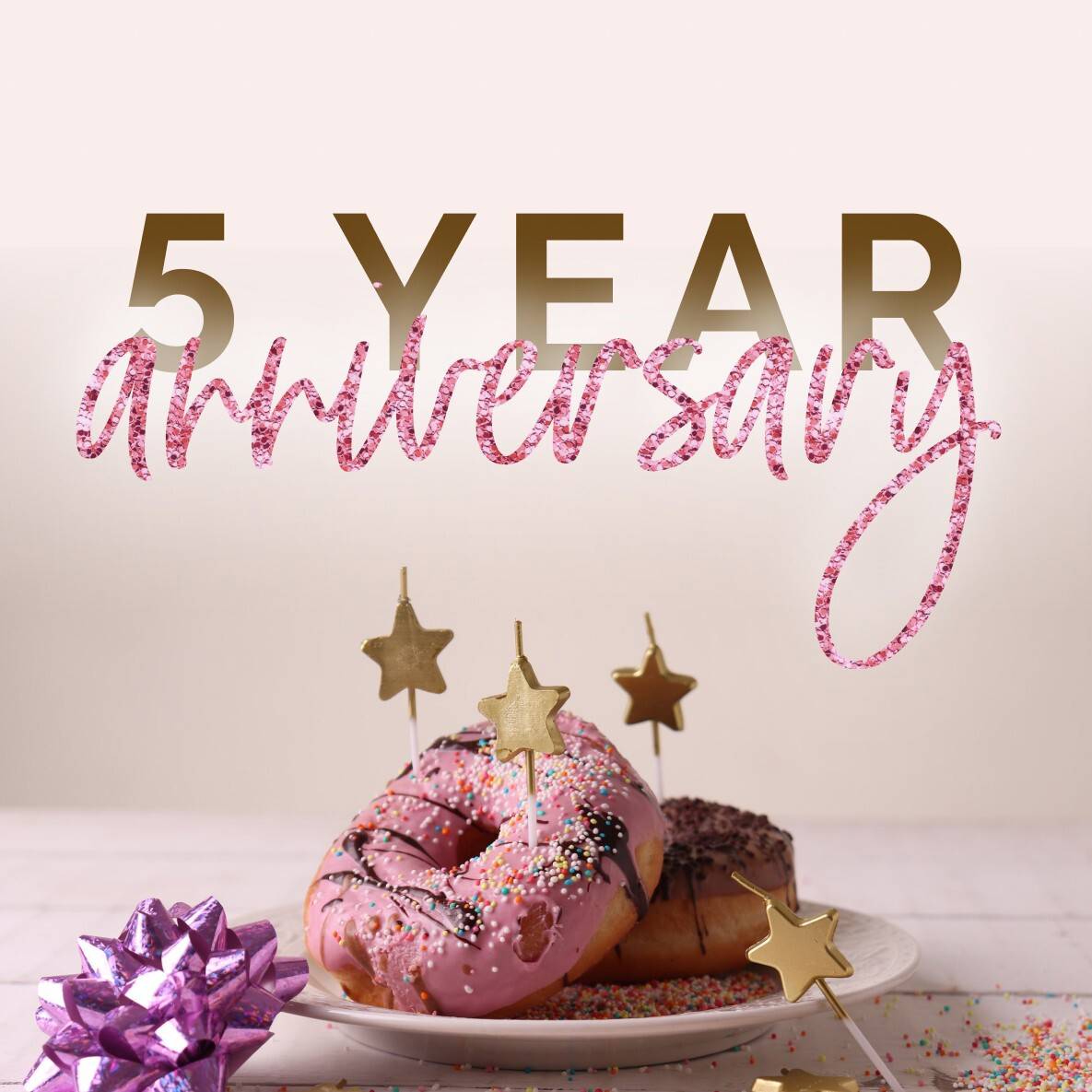 5 Year Anniversary!