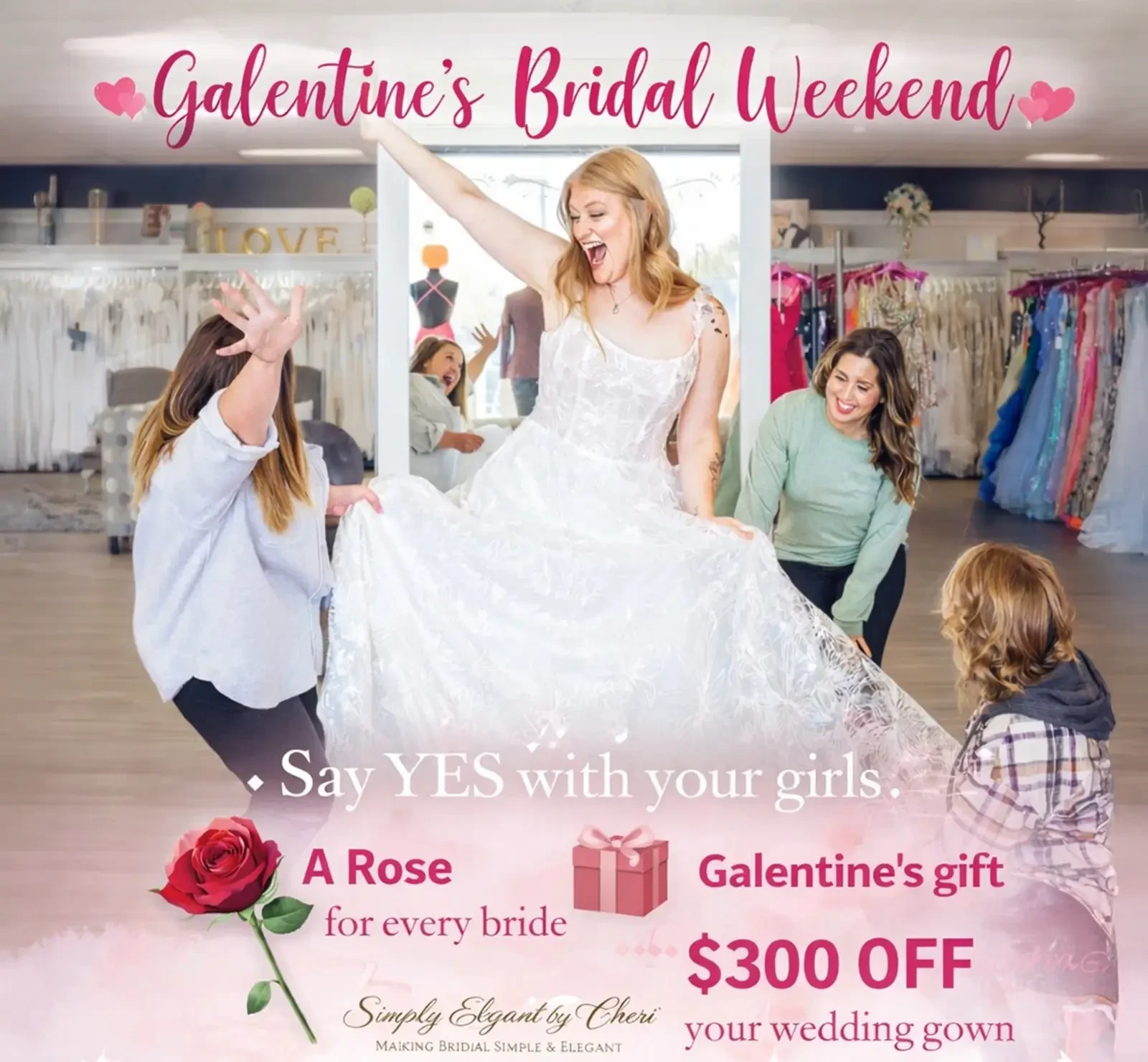 Galentines Bridal Weekend