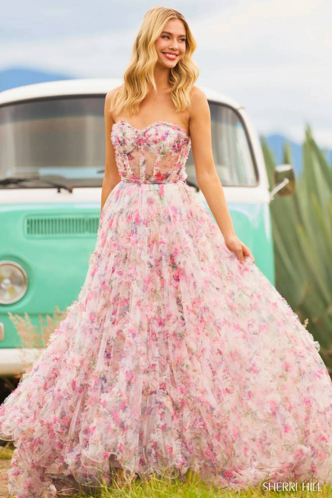 Floral Prom Dresses Inspired by Spring Image
