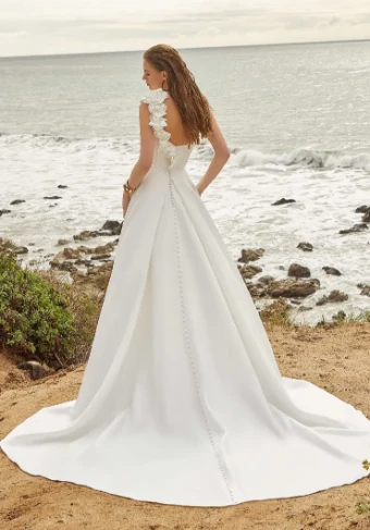 Morilee 15021 Mercedes #2 Ivory thumbnail