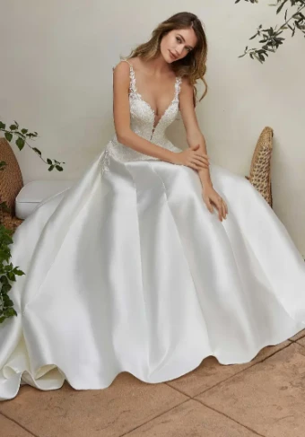 Morilee 4133 Moira #1 IV/Honey thumbnail