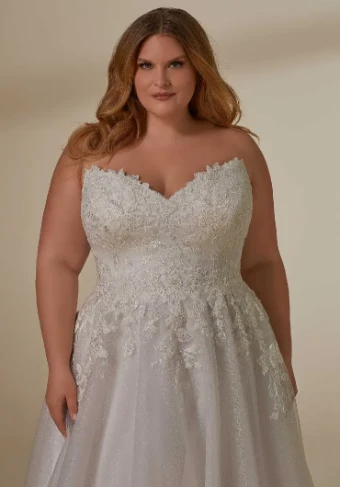 Morilee 3397 Leandra #1 Ivory thumbnail