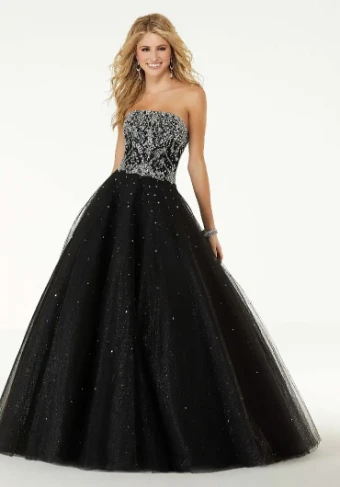 Morilee 45081 #0 default Black/Silver thumbnail