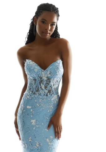 Morilee 49053 #0 default Light Blue thumbnail