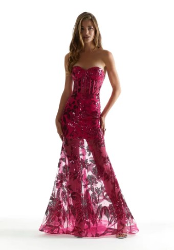 Morilee 49032 #2 Fuchsia thumbnail