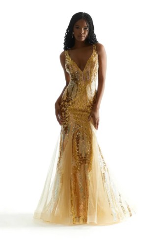 Morilee 49037 #6 Black/Gold thumbnail