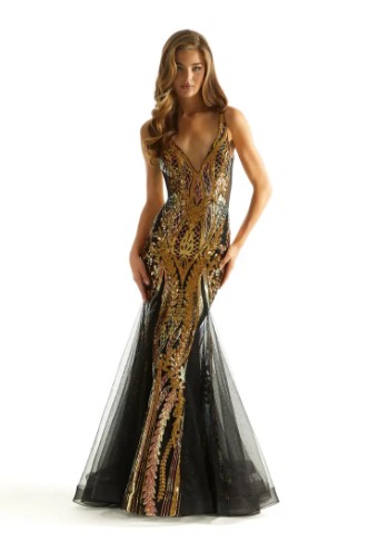 Morilee 49037 #0 default Black/Gold thumbnail