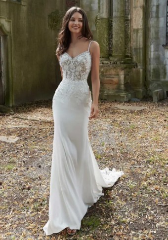 Morilee 4154 Phoebe #2 Ivory/Honey thumbnail
