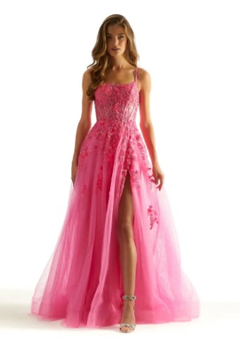 Morilee 49023 #0 default Neon Pink thumbnail