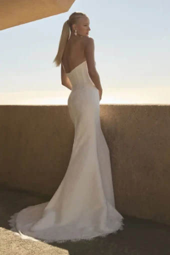 Casablanca Bridal 2601 Veridiana #4 Ivory/Ivory thumbnail