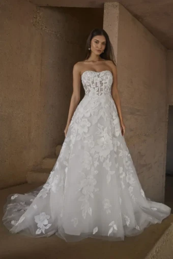 Casablanca Bridal 2602 Morley #0 default Ivory/Sorbet/Nude/Ivory thumbnail