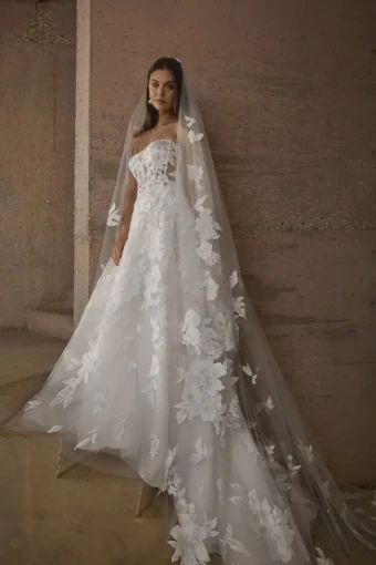 Casablanca Bridal 2602 Morley #6 default Ivory/Sorbet/Nude/Ivory thumbnail