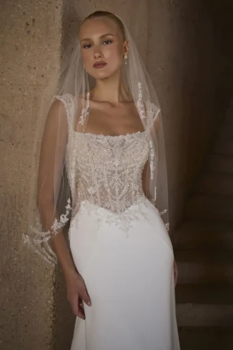 Casablanca Bridal 2604 Ilona #1 Ivory/Nude/Ivory thumbnail