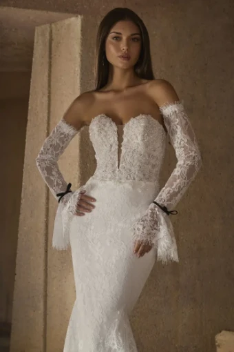 Casablanca Bridal 2609 Gwendolyn #5 Ivory/Nude/Ivory thumbnail