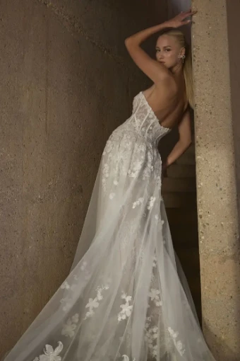 Casablanca Bridal 2606 Elysia #4 Nude/Ivory thumbnail