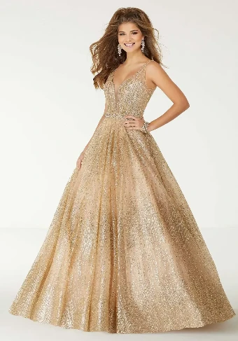 Morilee 45021 #0 default Nude/Gold thumbnail