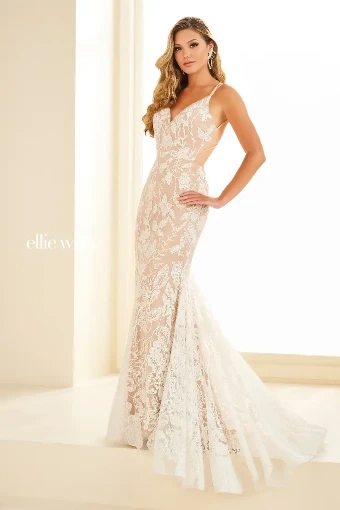 Ellie Wilde EW36034 #2 Ivory/Nude thumbnail