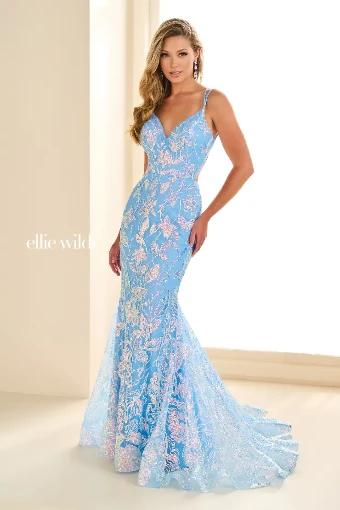 Ellie Wilde EW36034 #3 Ivory/Nude thumbnail