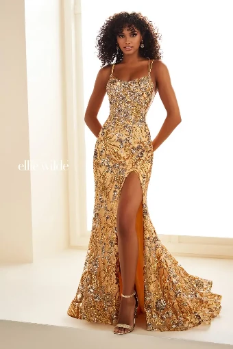 Ellie Wilde EW36084 #4 default Gold thumbnail