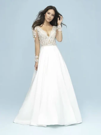 Allure 9614 #4 Ivory/Nude/Silver thumbnail