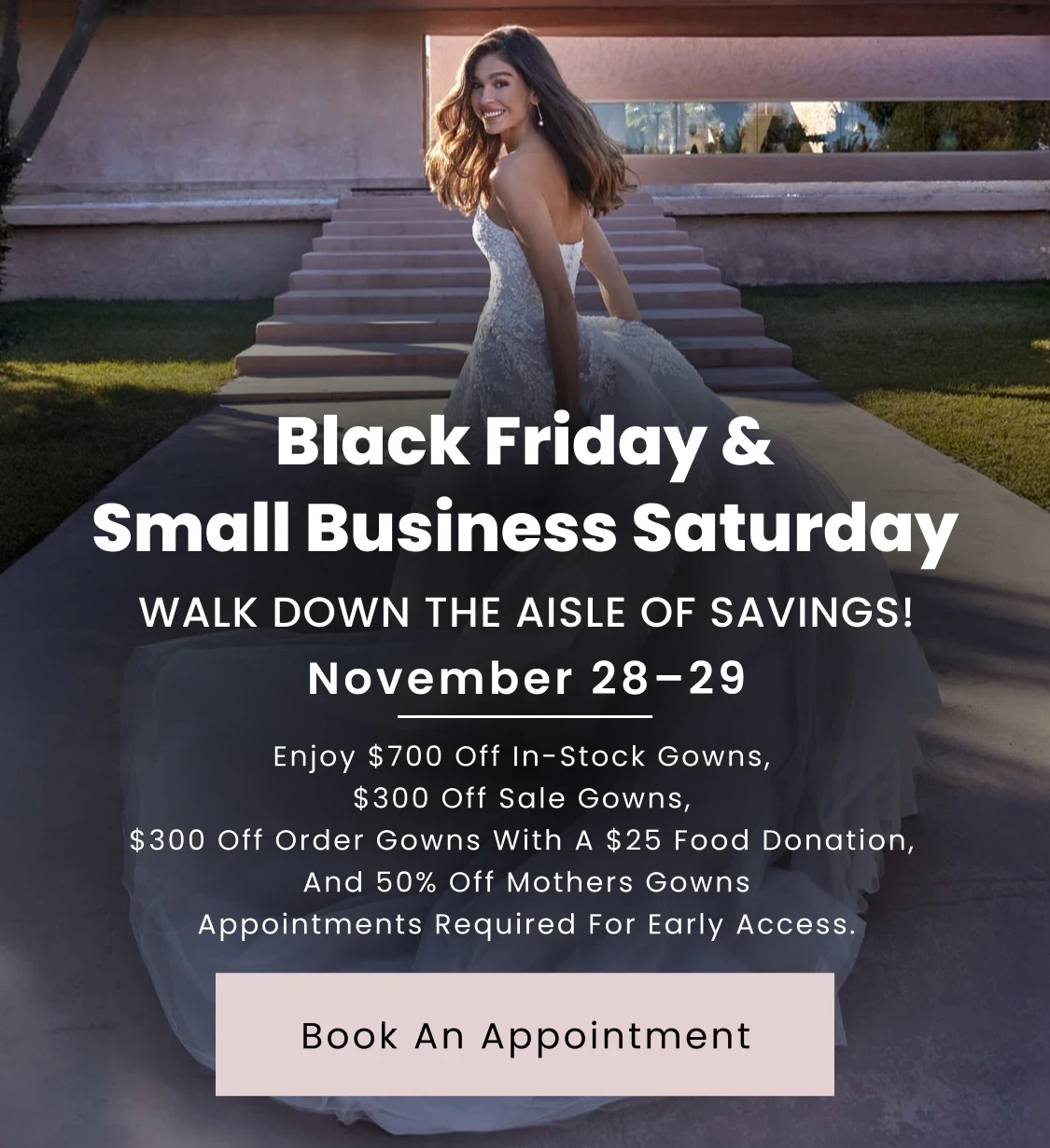 Black Friday and Small Business Saturday Banner Mobile