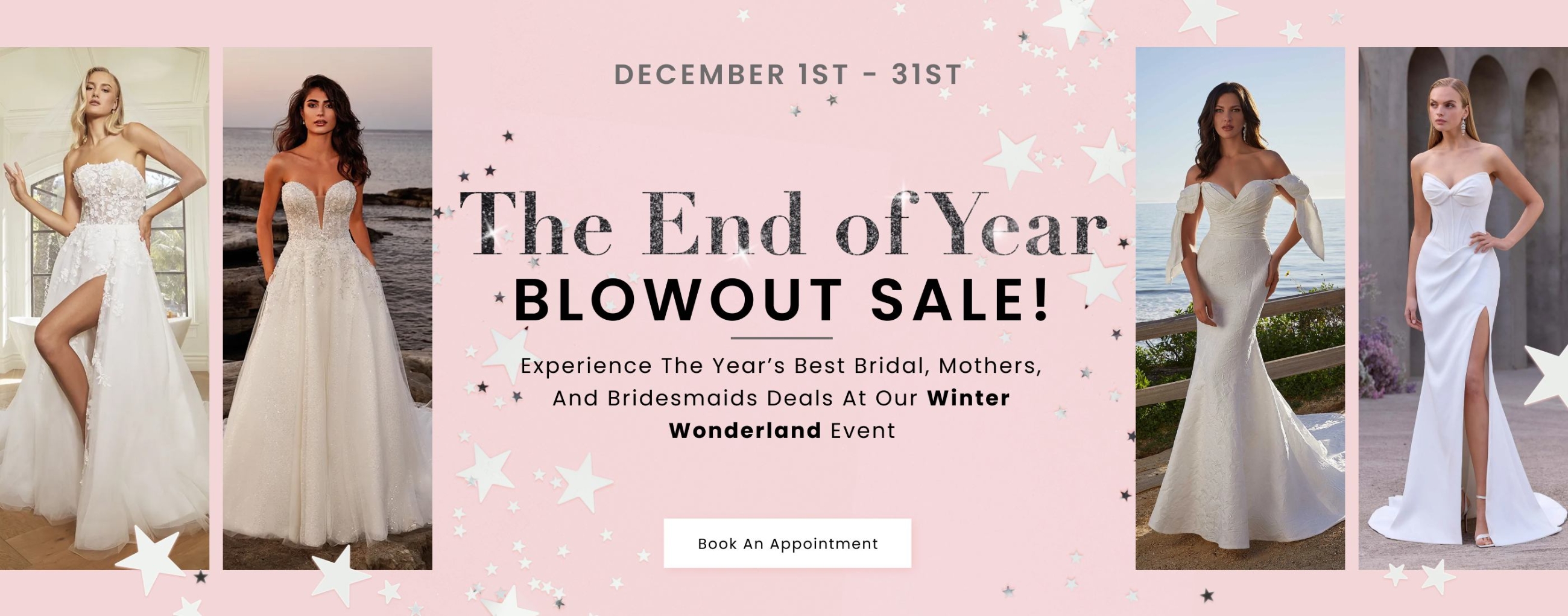 End of the Year Blowout Sale Banner Desktop