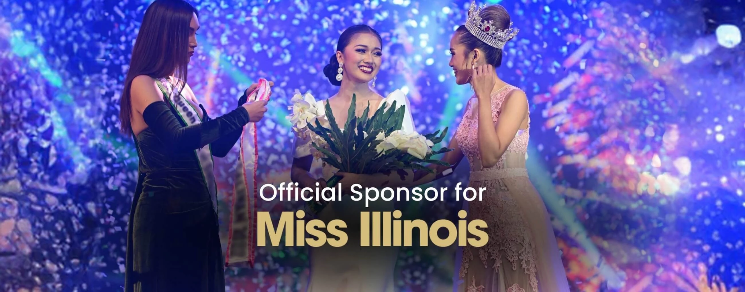 Official Sponsor for Miss Illinois Banner Desktop