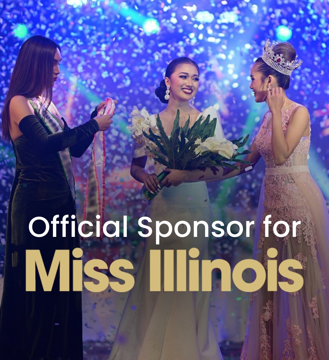 Official Sponsor for Miss Illinois Banner Mobile