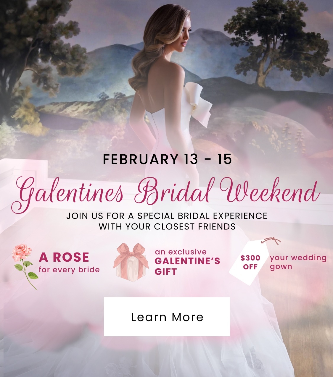 Galentines Bridal Event Banner