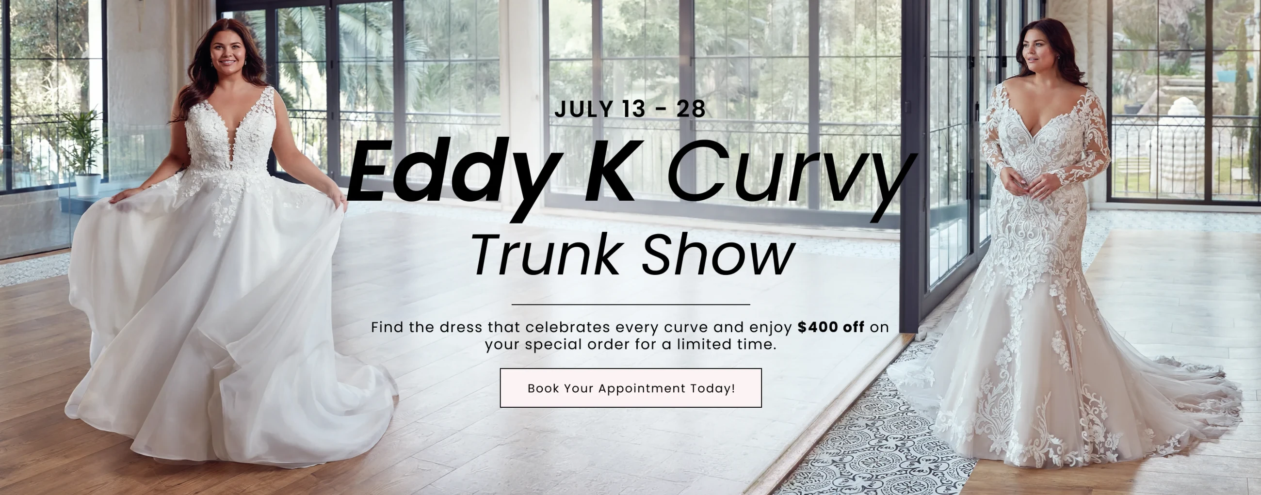 Eddy K Curvy Trunk Show Banner