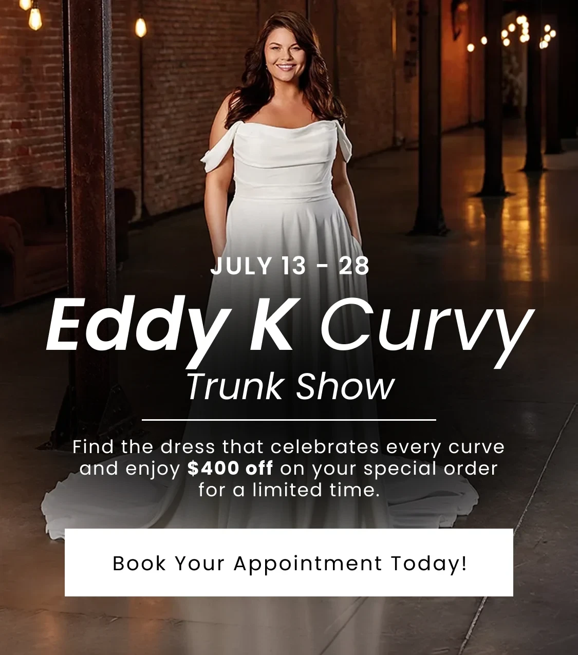 Eddy K Curvy Trunk Show Banner