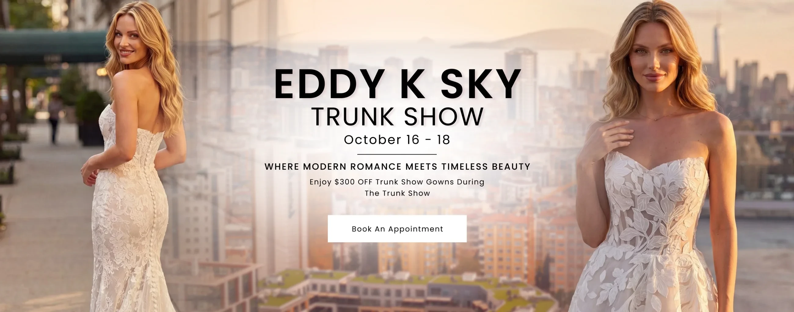 Eddy K Sky Trunk Show Banner