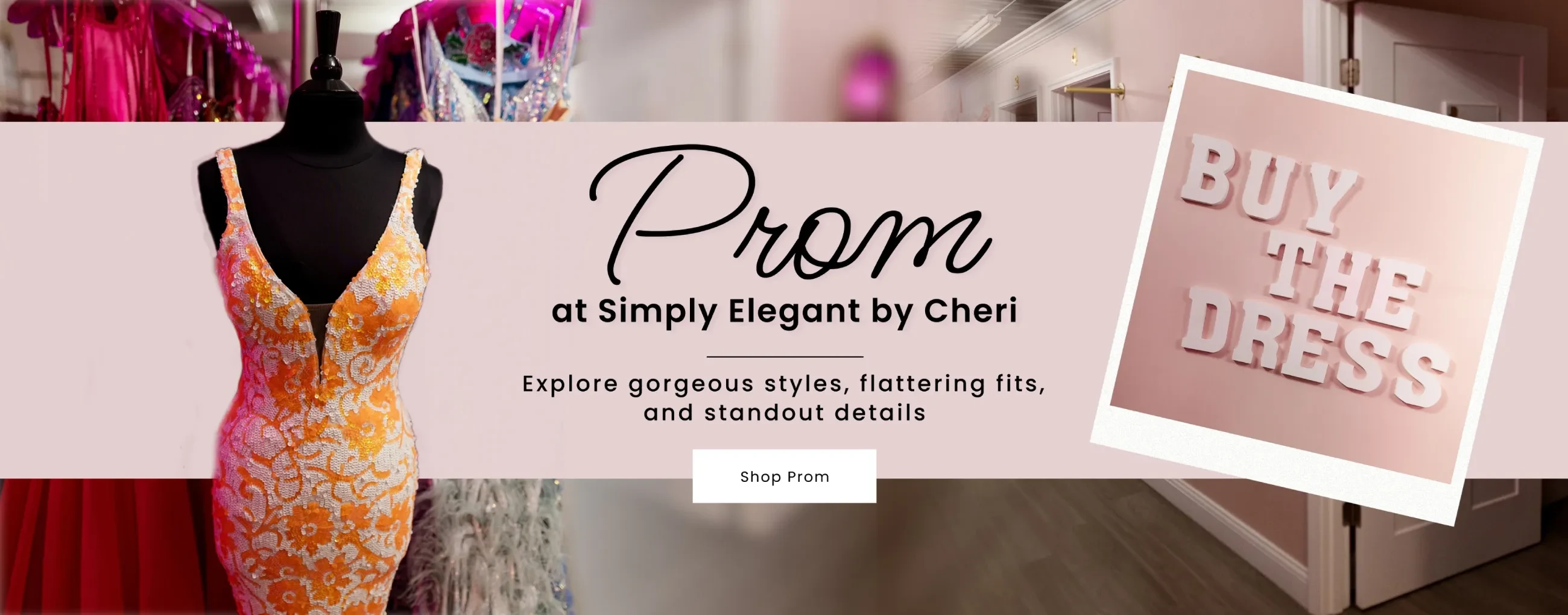 Prom at Simply Elegant by Cheri Banner